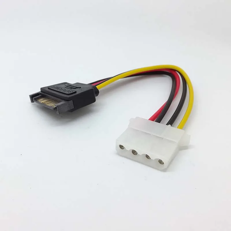 

4-контактный адаптер питания с разъемом типа «папа» для Molex IDE SATA 15 контактов