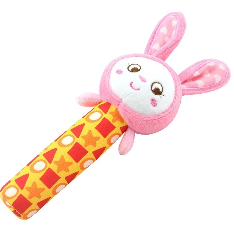 Детские погремушки игрушки пчела кролик бабочка Обезьяна Животное мультфильм