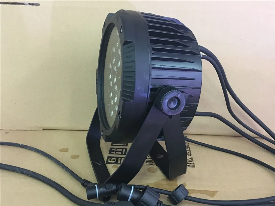 IP65 Водонепроницаемый led Par свет 18x12 Вт RGBW 4в1 LED par DMX512 контроль профессиональная