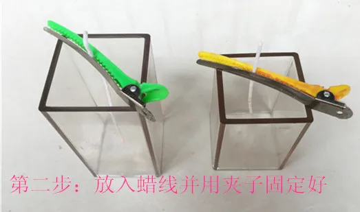 DIY Шестигранная форма для изготовления свечей, высокотемпературная форма для свечей для diy