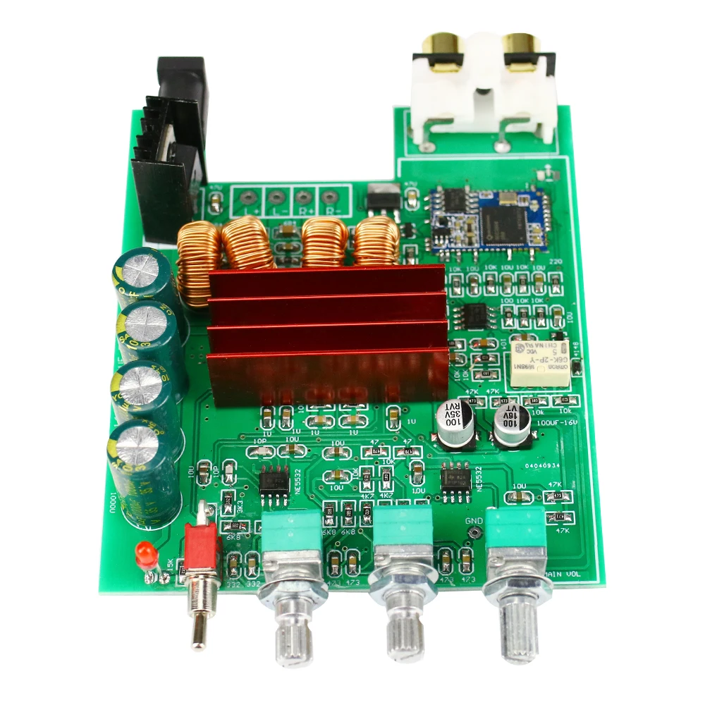 GHXAMP TPA3116 5,0 Bluetooth APTX усилитель спикер плата 50 Вт* 2 TPA3116d2 домашний автомобильный аудио DC12V-24V обновления