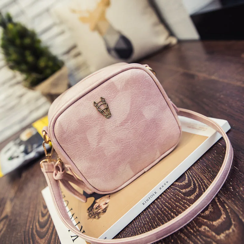 Маленькая винтажная женская сумка через плечо мини кошелек из искусственной