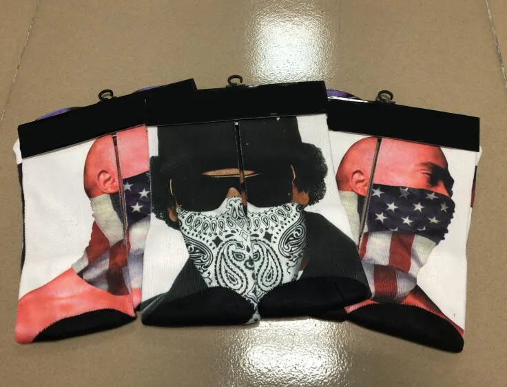 Повседневные носки с 3D принтом унисекс 2pac tupac чулки B.I.G Biggie маленький скейтборд