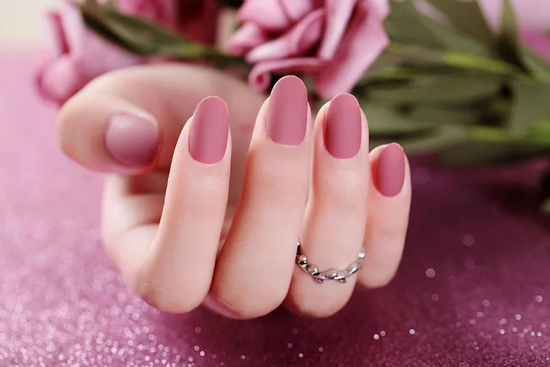 24 шт./компл. модные жемчужно зеркальной поверхностью накладные ногти для ног