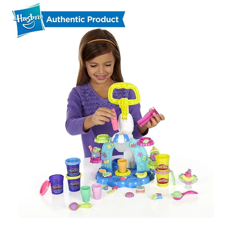 Hasbro Play-Doh кухонные творения Swirl'n совок для мороженого 5 унций банки для возраста 3 и выше Play Doh нетоксичные разные цвета
