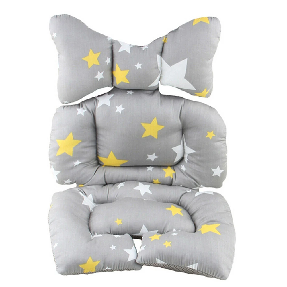 Little Star Подушечка Для сиденья детской коляски, Автомобильная подушка для сиденья, хлопковая подушка для детской коляски, утолщенная мягкая подушка для коляски, Подушка для стула на колесиках - Цвет: Little Star