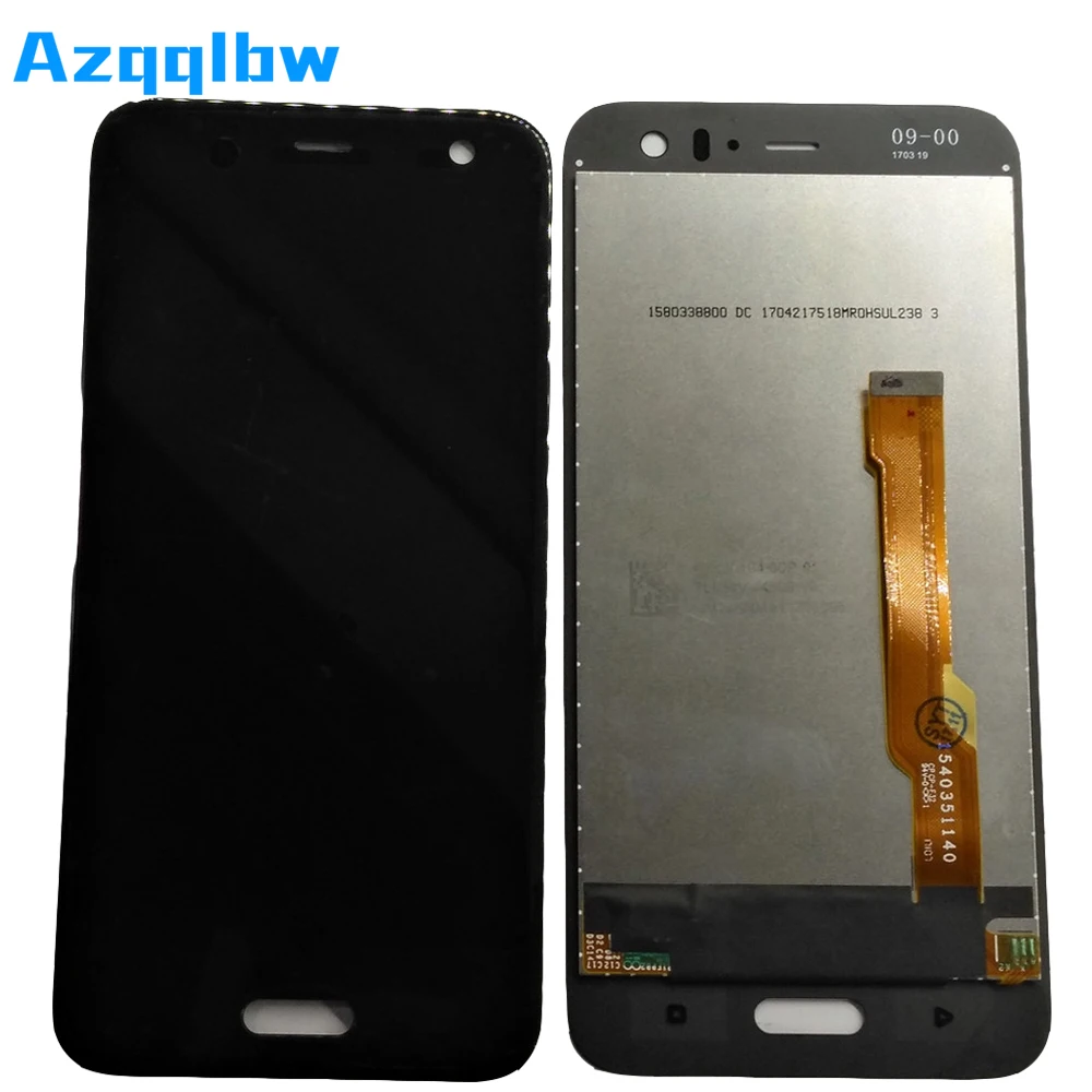 Azqqlbw 5 2 дюйма для HTC U11 Life LCD экран дисплей + сенсорный дигитайзер стекло в сборе