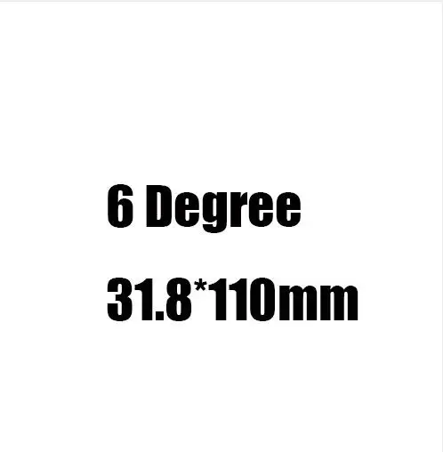 6 degree 110mm TOSEEK Сверхлегкий матовая UD полностью из углеродного волокна, руль mtb вынос руля для горного велосипеда части 6/17 угол 31,8x60/70/80/90/100/110/120/130 мм - Цвет: 6 degree 110mm