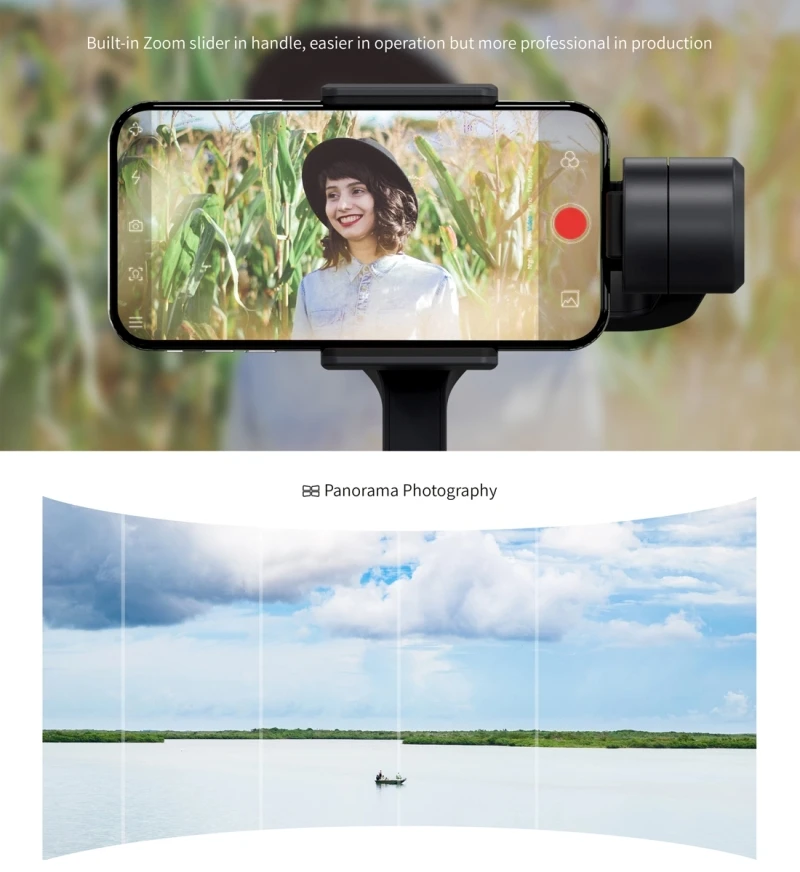 Feiyu Vimble 2 3 оси стабилизировалась ручной карданный стабилизатор для GoPro цифровых