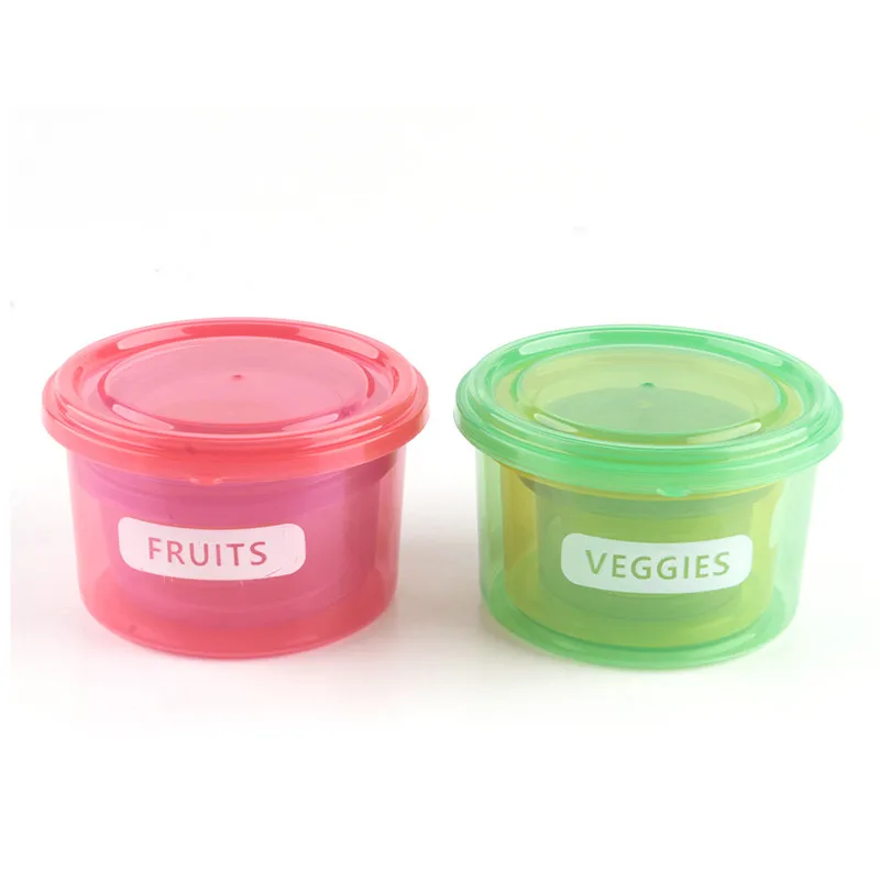 7 шт./компл. идеально части часть обеда милый пенал Управление контейнеры Еда