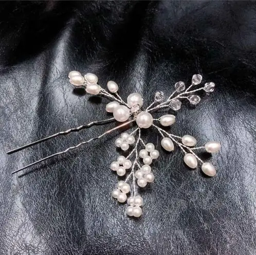 1 pcs silver M MISM Modis женские цветочные аксессуары для волос для свадьбы невесты элегантные цветочные хрустальные палочки для волос для девочек украшения для волос - Цвет: 1 pcs silver