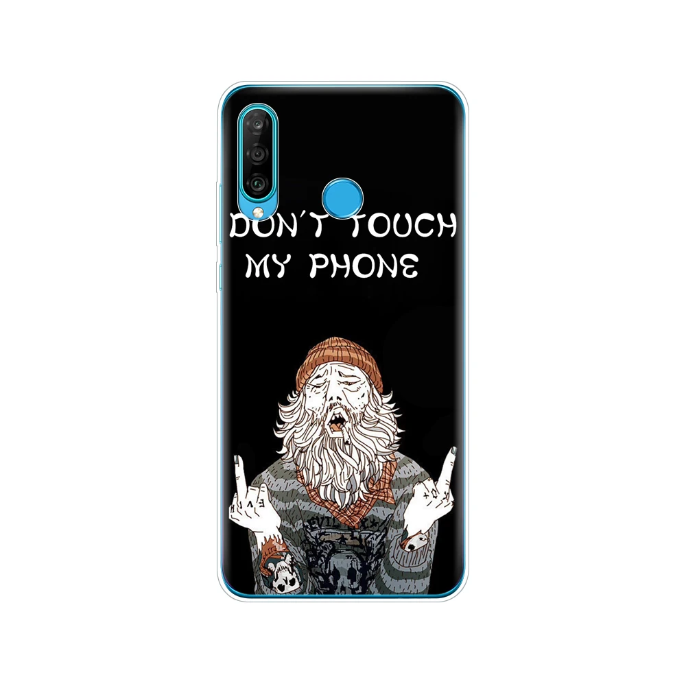61880 Для huawei P30 Pro Чехол huawei P30Pro силиконовый мягкий ТПУ чехол для телефона на huawei P30 Pro VOG-L29 ELE-L29 P 30 Lite чехол-бампер - Цвет: 61880