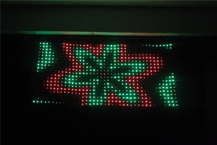 Огнестойкая светодиодная видеозанавеска starcloth 1 м x 4 P50 мм украшение для диджея