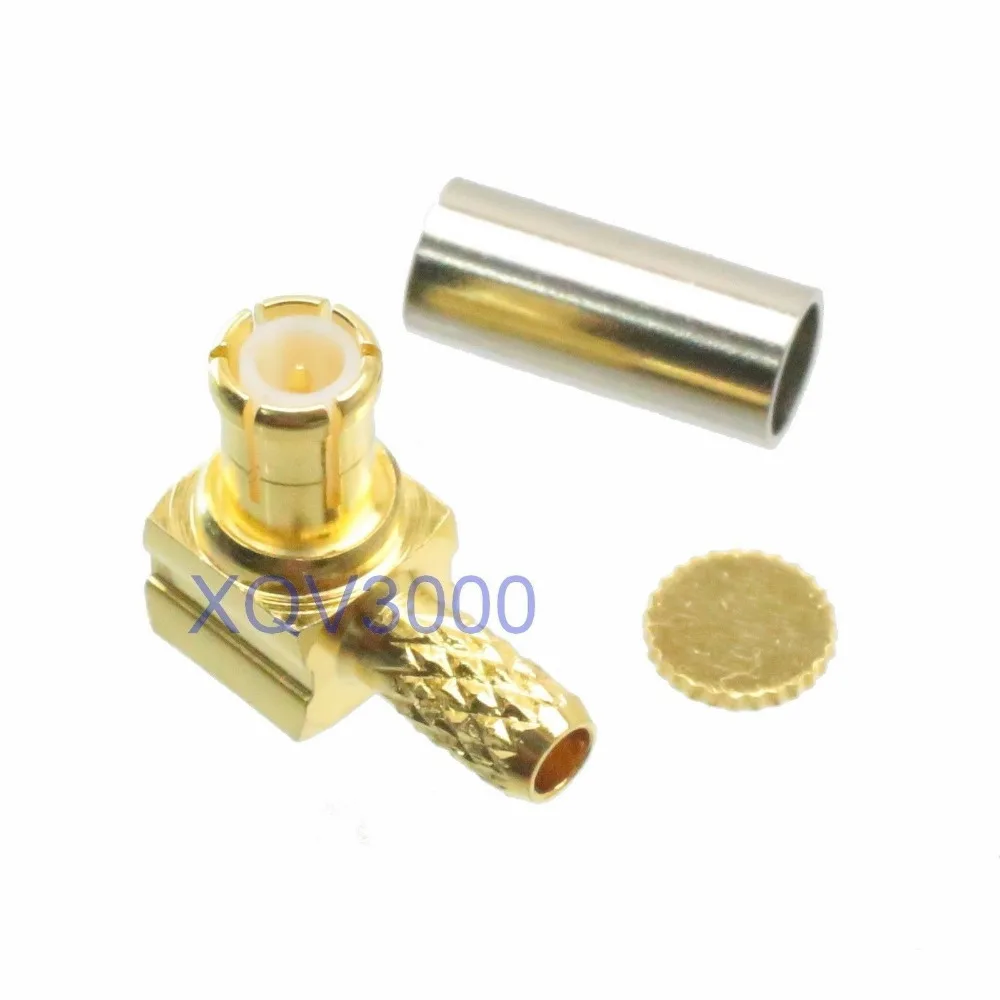1pce разъем MCX Мужской правый угол обжимной RG316 LMR100 RG174 3G USB модем GPS антенна|antenna