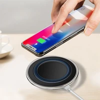 Wireless Charger For IPhone Automatic Charging Pad Dock Station Fast Charge For Samsung S10 Xiaomi mi9 Induction Charger