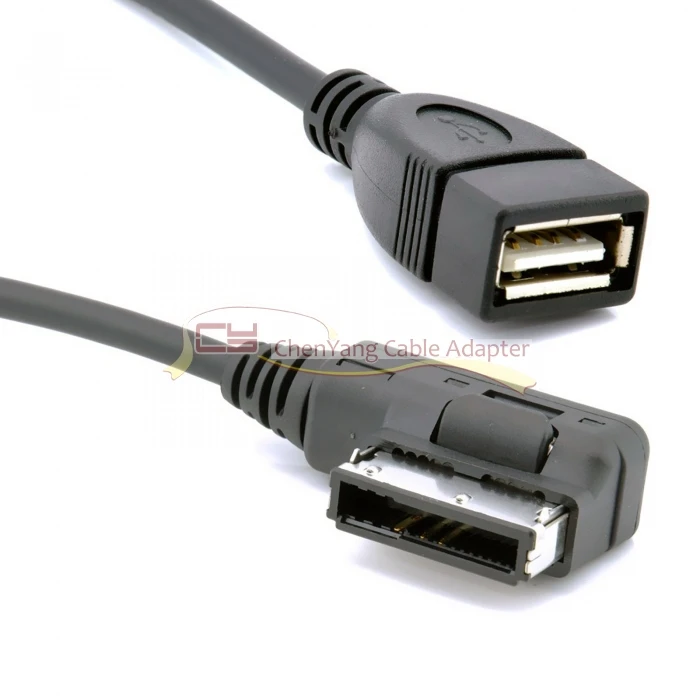 Jimier медиа в AMI MDI USB AUX флэш-накопитель адаптер кабель для автомобиля VW AUDI A4 A6 Q5 Q7
