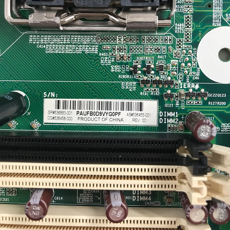 Оригинальная настольная материнская плата для hp Elite 8000 8080 MT Q45 LGA 775 DDR3 536455-001 536883-001 536456-000