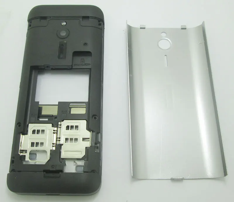 Новый Белый Черный чехол с полным корпусом и клавиатурой для Nokia 230 230ds RM 1172