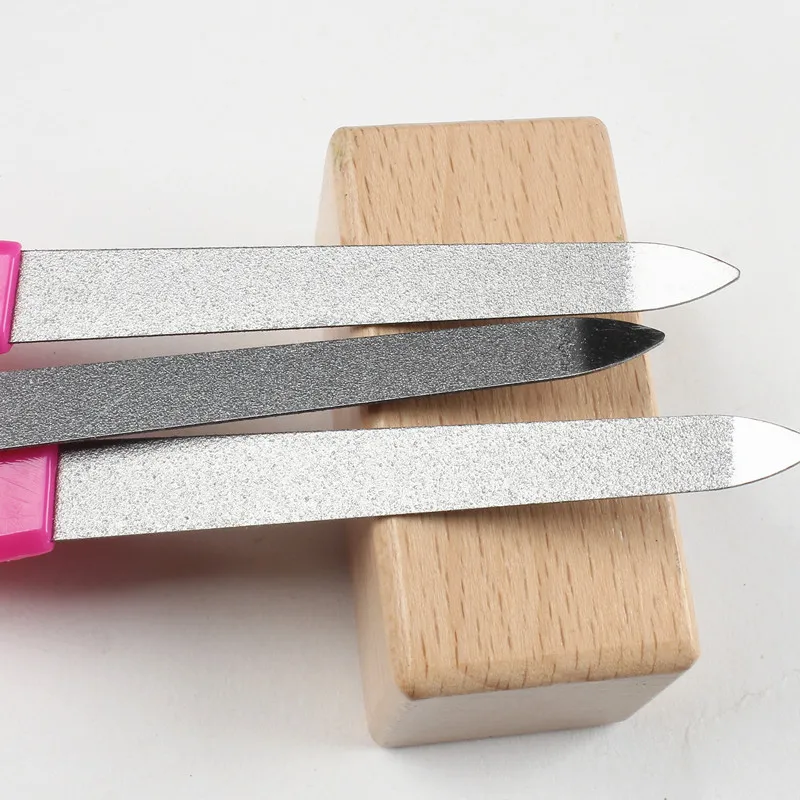 15 см пилка для ногтей из нержавеющей стали Lime A Ongle Professional инструменты дизайна