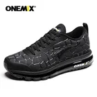 Onemix Новые Самые популярные Стильные Мужские Кроссовки 97 для мужчин с воздушной подушкой, спортивные дышащие кроссовки, Прогулочные кроссовки черного цвета