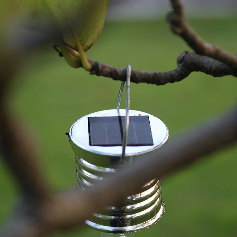 1PC LED Solar Hang Pendant Lights Colorful Outdoor Garden Lamp Chandelier Christimas Party Tree Decor | Освещение