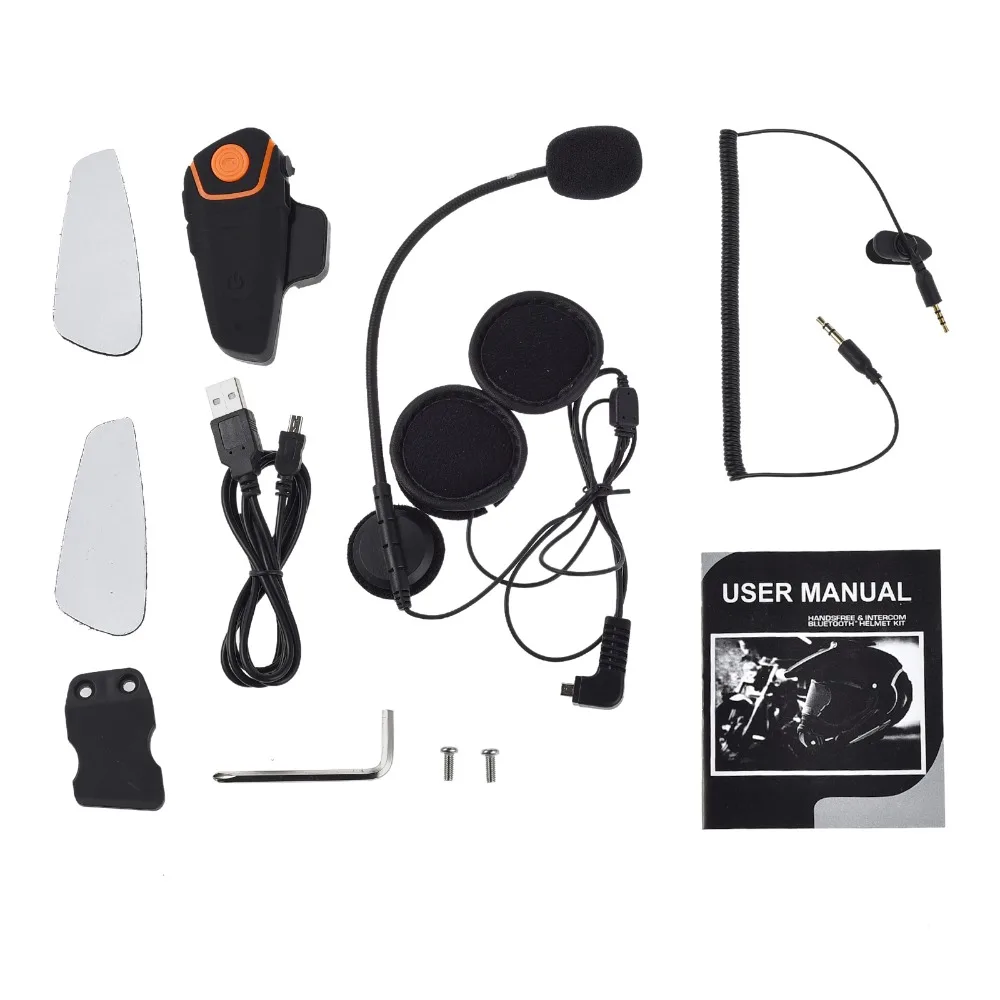 

PROZOR For Walkie Talkie K-head Wireless bluetooth headset Adapter for microphone arpiece radio Socotran