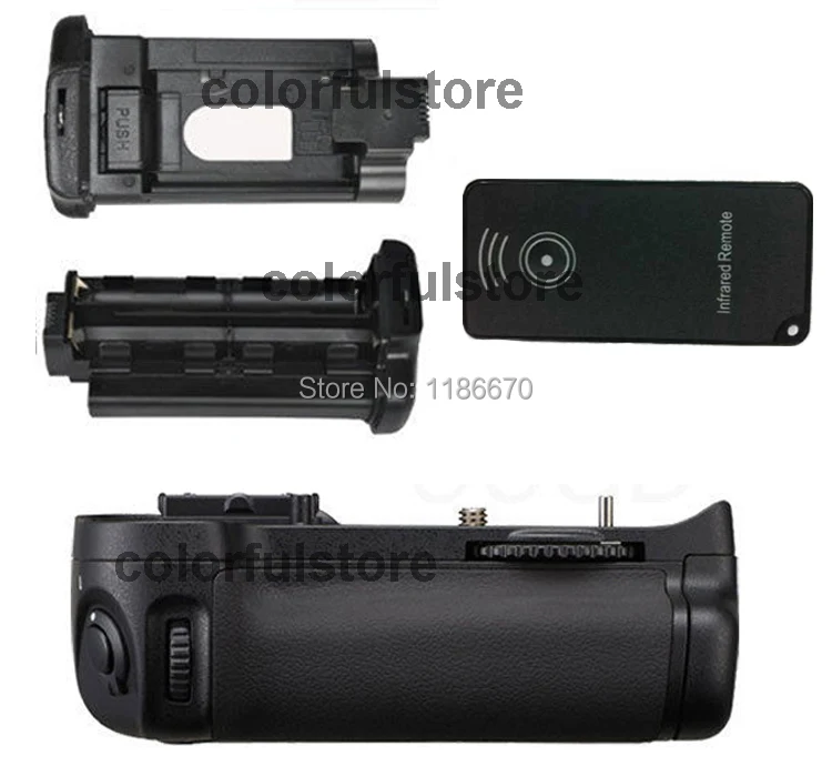 Батарейная ручка 2 ступенчатый вертикальный спуск затвора для камеры Nikon D7100 D7200