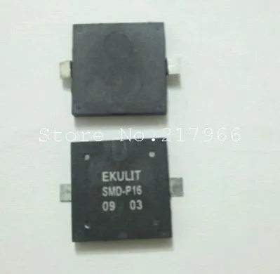 EKULIT SMD P16 09 03 пассивный пьезо зуммер 16*16*2 5 установленная лента|piezo buzzer|piezo buzzer smdpassive