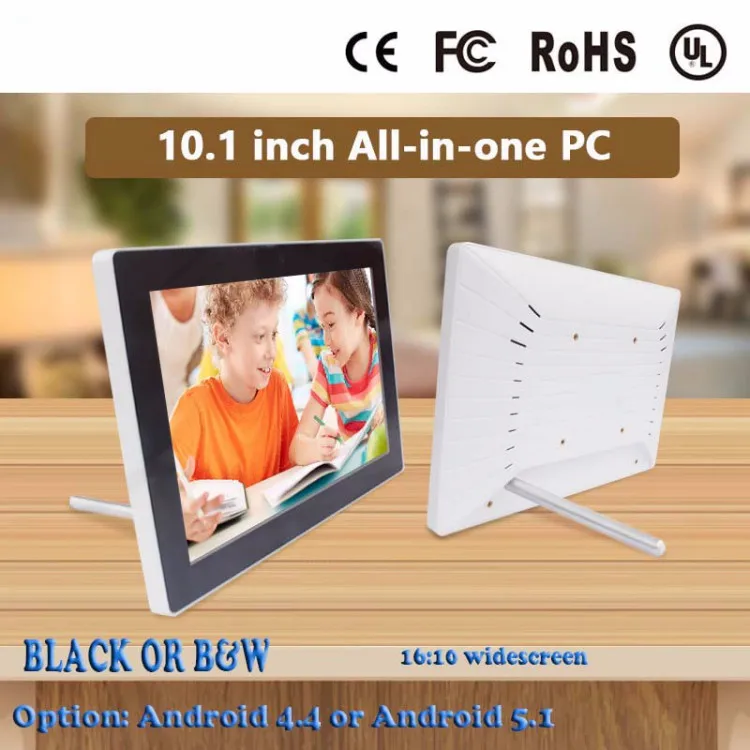 Verkaufen Fabrik Price10.1 Zoll Linux OEM Alle In Einem PC Touchscreen PC TV 2G 32G Fenster S Ohmsche/Infrarot/Kapazitiver Touch Panel PC