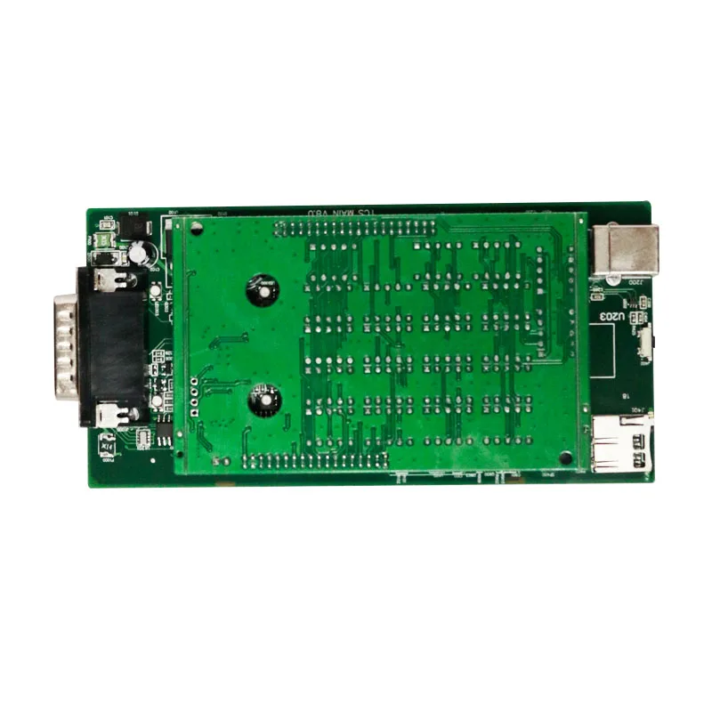 TCS CDP диагностический инструмент NEC Реле двойная зеленая pcb 2015R3 Keygen в CD новый VCI LED