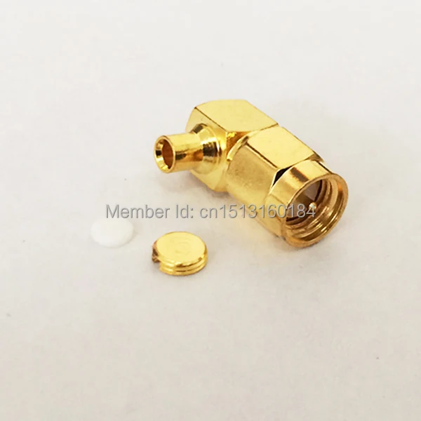 1 шт. коннектор SMA для коаксиального модема RG405 086 дюйма|goldplated| |