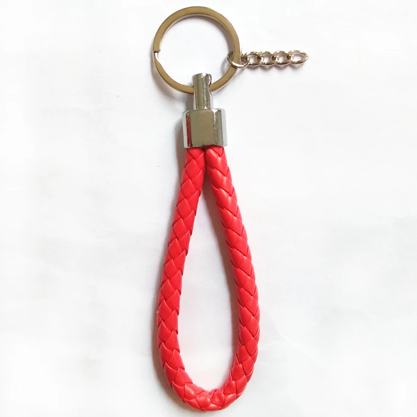 Кольцо для ключей ручной работы из кожи ювелирные аксессуары сделай сам