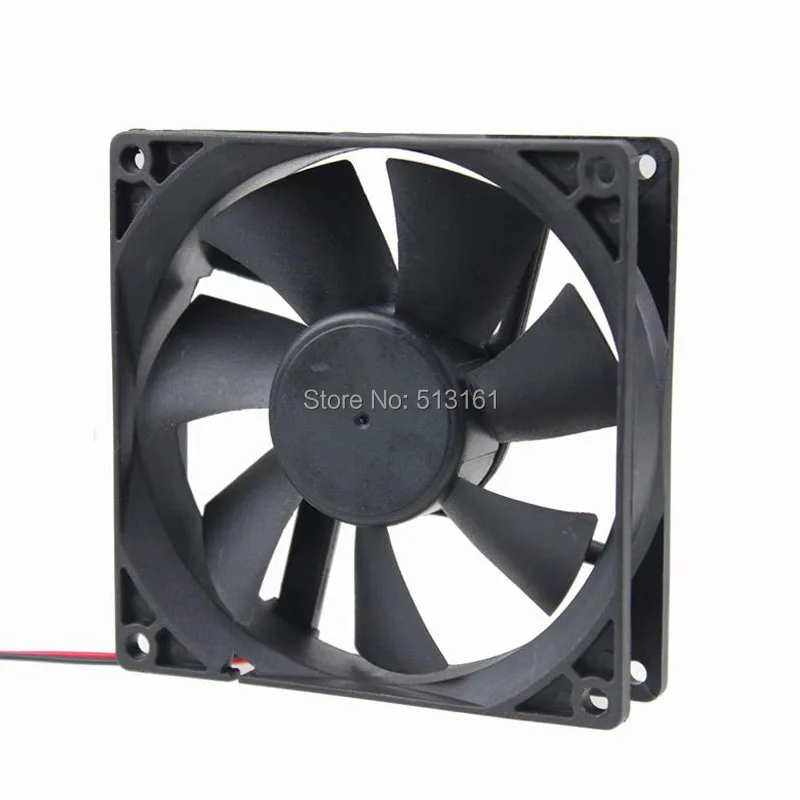 10 шт./лот Gdstime DC 12 В 92X92X25 92 мм 2Pin 9225 осевой вентилятор охлаждения|cooling fan|12v axial fan92mm fan