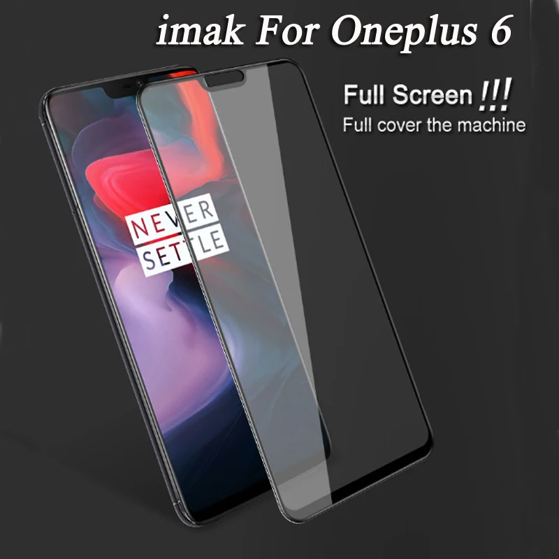 

Оригинальный Imak для Oneplus 6 полное покрытие закаленное стекло Защита экрана для One plus6 Oneplus6 полное покрытие защитная пленка 1 + 6