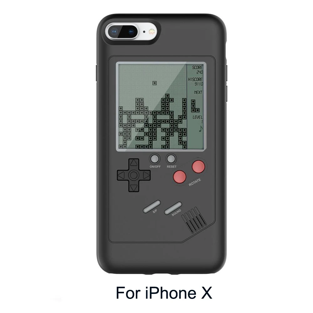Чехлы для телефона GB Gameboy Tetris iPhone 6 6S 7 8 Plus мягкий чехол игровой консоли Blokus Iphone