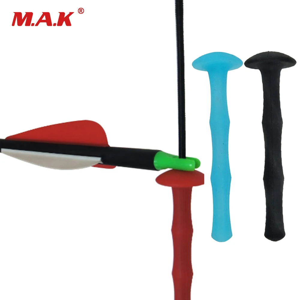 

Long Type Rubber Finger Protector High Quality Silicone Protect Bow Arrow Archery Equipment For Recurve Bow Archery Hunting