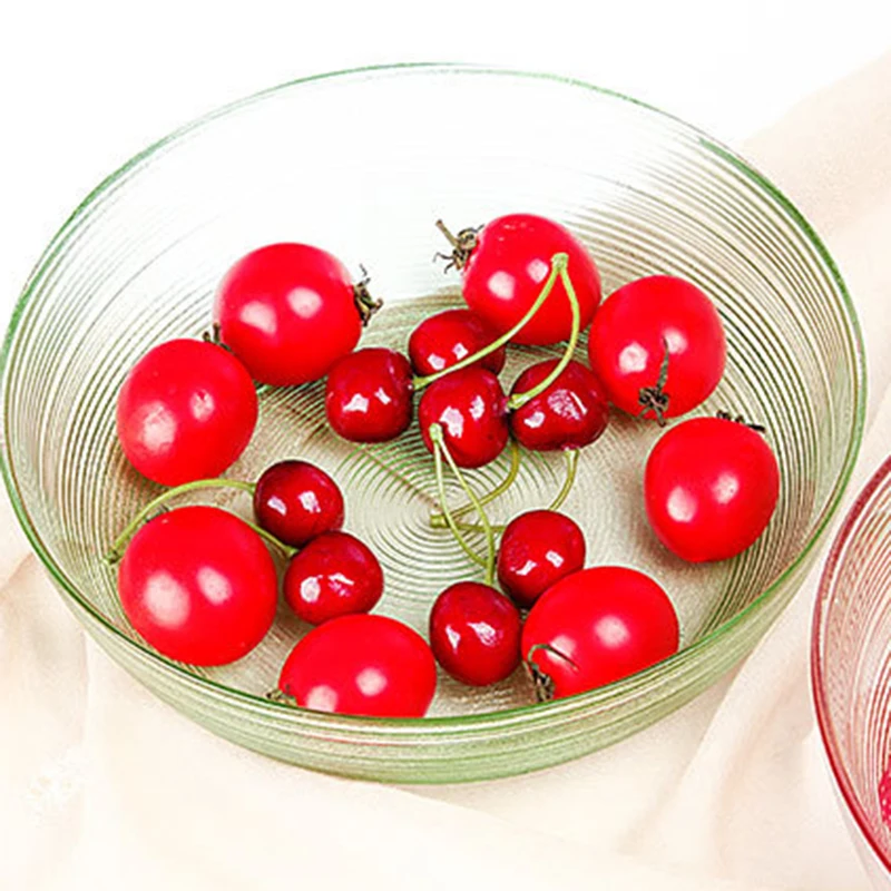 Стеклянная миска для риса поднос еды Frutero блестящая полированная салата супа без