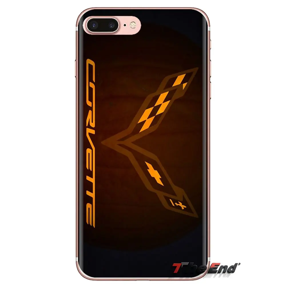 Силиконовый чехол для телефона Huawei Mate Honor 4C 5C 5X 6X 7 7A 7C 8 9 10 8C 8X 20 Lite Pro Racing Car Corvette Two
