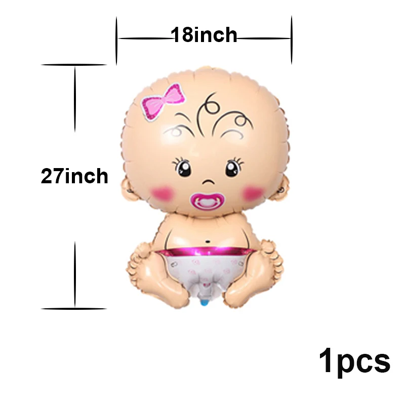 Baby Pink номер шар для девочек на день рождения шары принцессы партия украшения