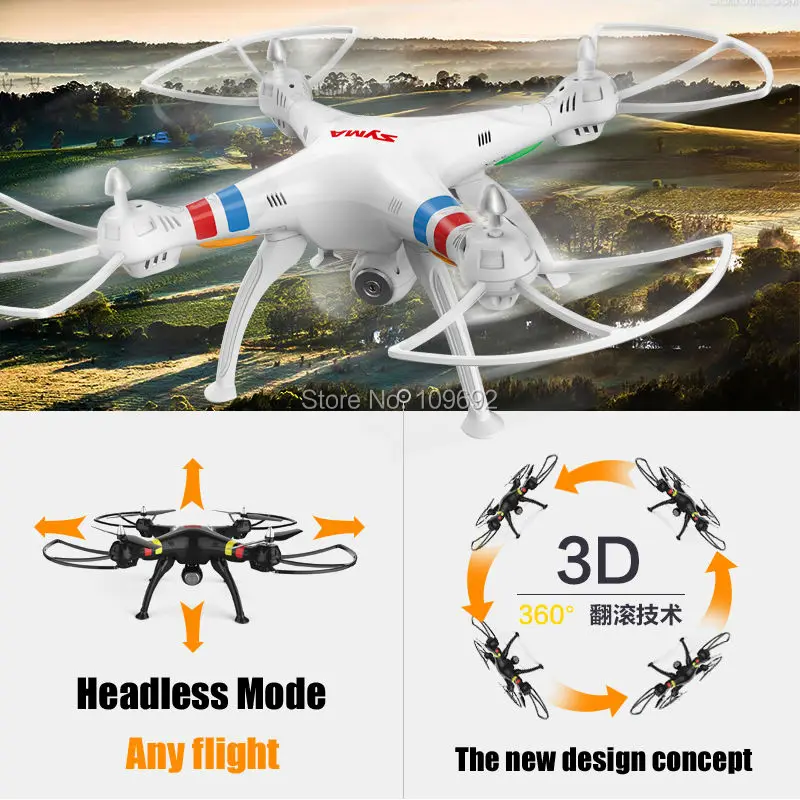 Бесплатная доставка 100% оригинальный Syma X8C Venture RC Дрон 6-осевой 4CH 2 4G Квадрокоптер 2MP