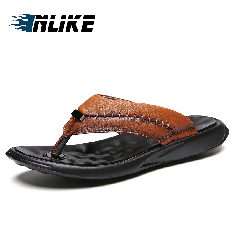 

Big Size Summer Beach Flip Flops Men Slippers Outdoor Light Men Slippers
