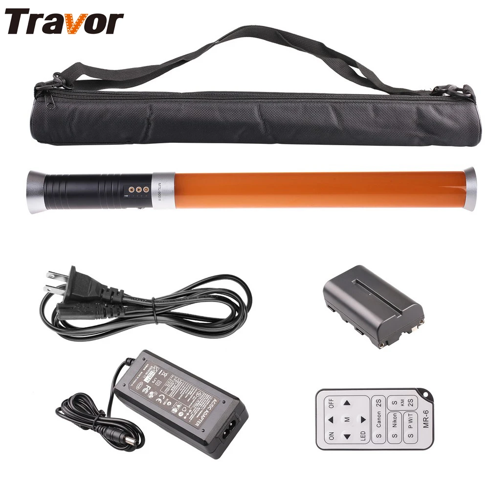 Портативная ручная фотокамера Travor 298 LED 3200/5600K волшебная трубка освещение для