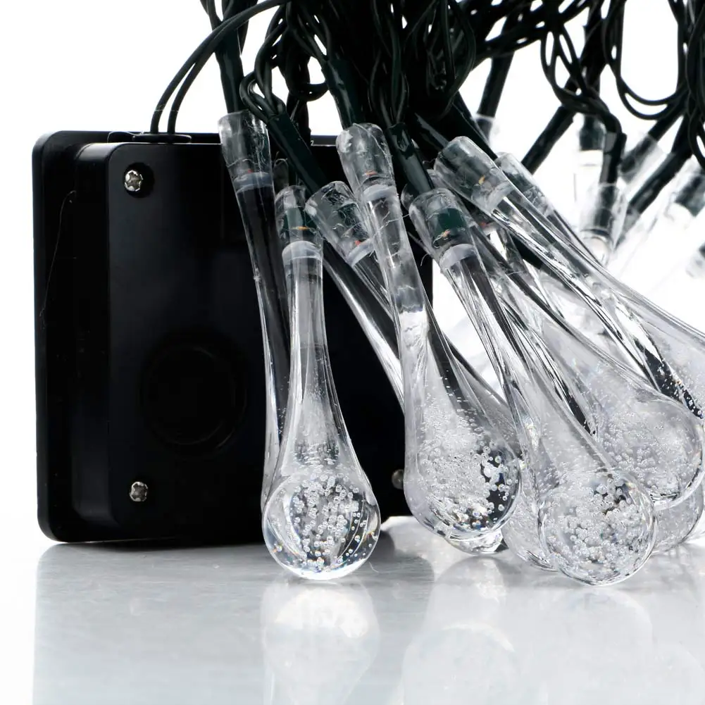 Новинка 2020 уличная Водонепроницаемая светодиодная гирлянда на солнечной