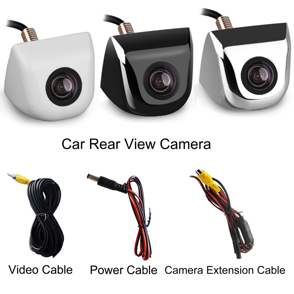 

Car Rear View Camera Metal body Waterproof Night Vision Car Park Monitor 170 Degree Mini Car Parking Reverse Backup Camera