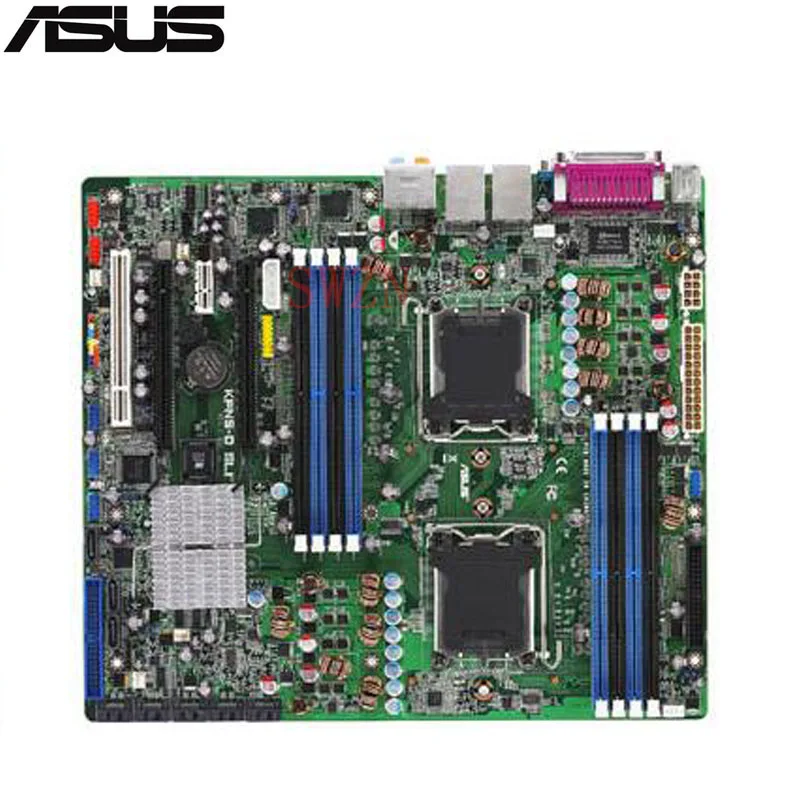 Оригинальный использовать сервер материнская плата для Asus KFN5-D SLI Гнездо F