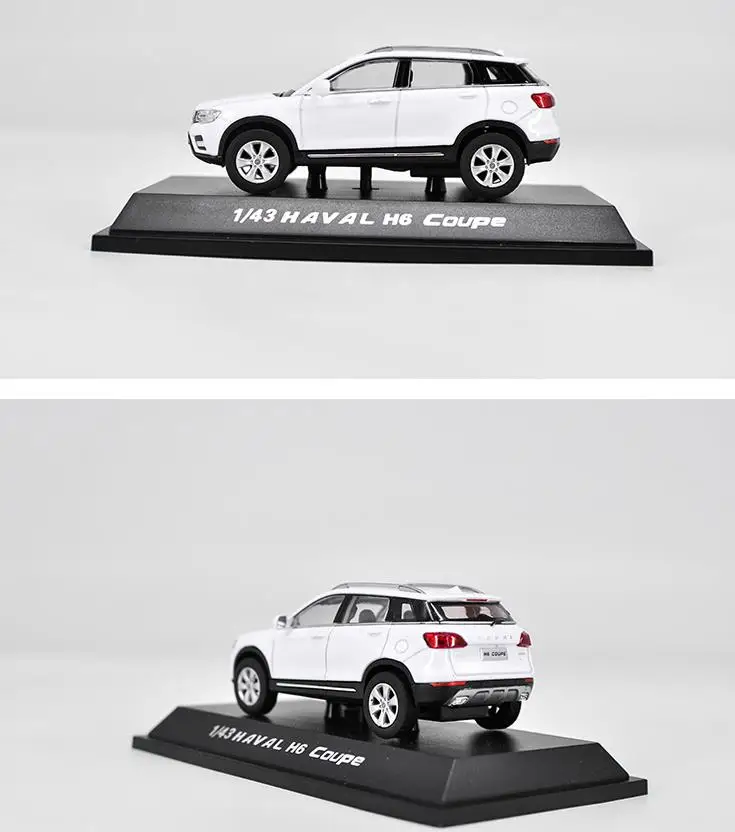 1:43 Масштаб сплава Модель автомобиля игрушки, высокая имитация H6 купе HAVAL внедорожник, Коллекция игрушечных автомобилей