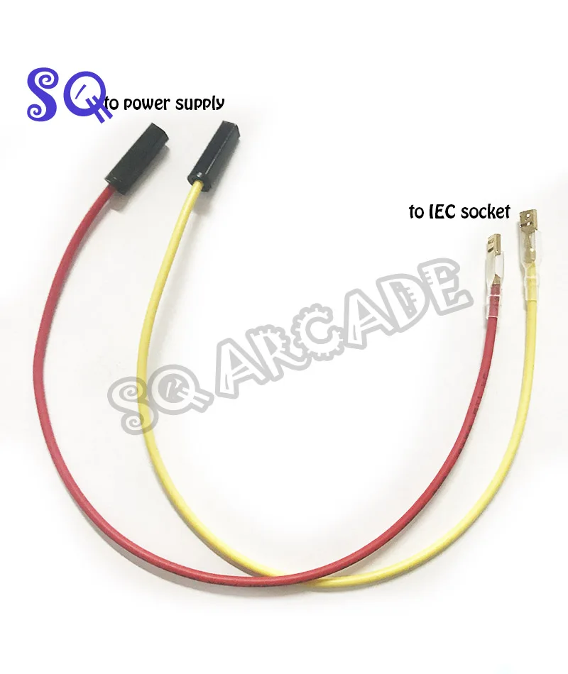 

power supply to IEC socket cable 100pcs/lot
