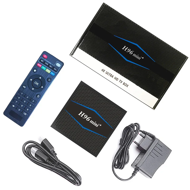 Новейший H96 мини + коробка Android 7 1 RK3229 Четырехъядерный 4 k android tv Smart TV Box 2G/16G Miracast DLNA