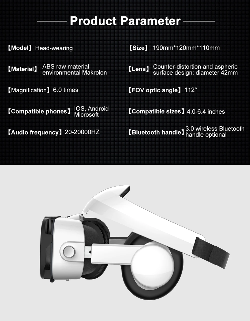FIIT VR 3F гарнитура Версия виртуальной реальности очки 3D очки гарнитура для шлема смартфон полная посылка+ контроллер