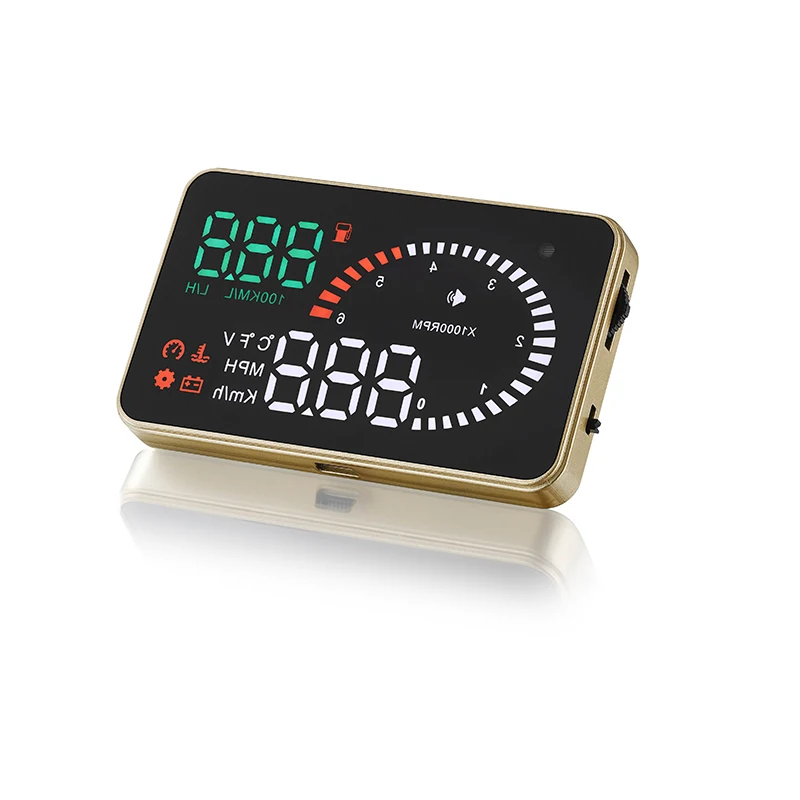 JUEFAN X6 OBD2 EOBD HUD Дисплей Plug and Playcar двигатель Аварийная Сигнализация Автомобильный
